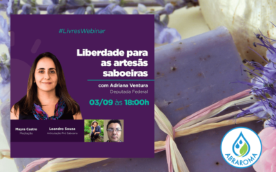 Liberdade para as artesãs saboeiras – live com dep. Adriana Ventura