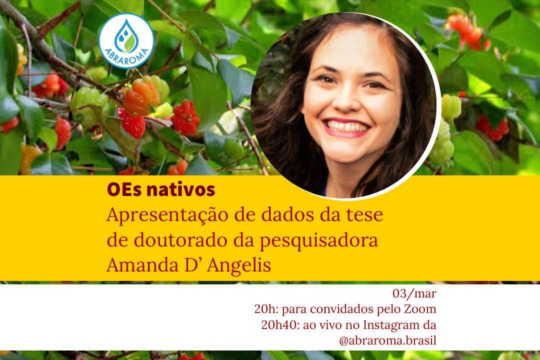 OEs nativos – live com Amanda D´Angelis