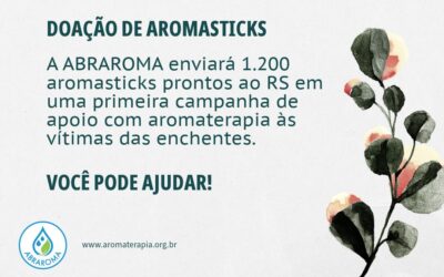 Envio de aromasticks ao Rio Grande do Sul