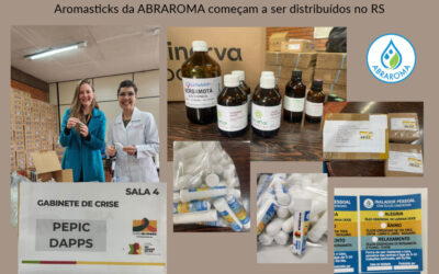 Aromasticks começam a ser distribuídos no Rio Grande do Sul